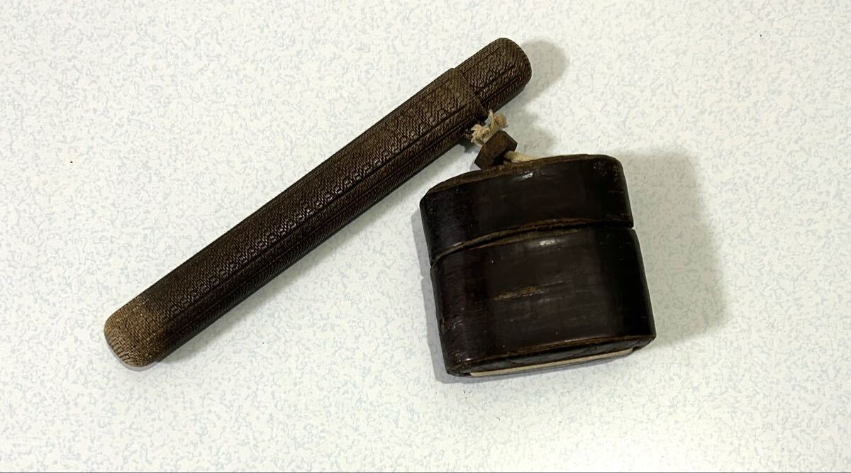 骨董 アンティーク 煙草入れ キセル入れ拍卖