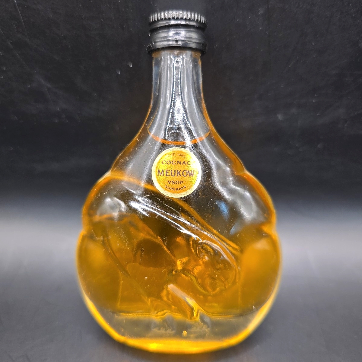 【未開栓・古酒】MEUKOW VSOP SUPERIORコニャック ミュコー スーペリア ミニチュアボトル 50ml拍卖