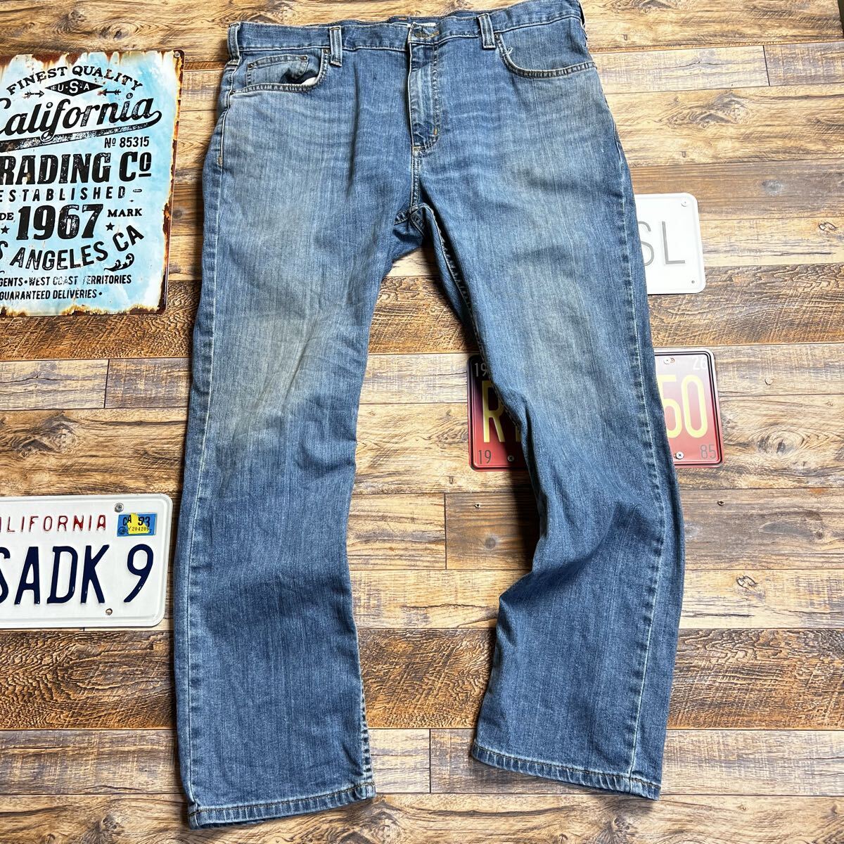 Carhartt カーハート STRAIGHT FIT デニムパンツ W38 メキシコ製拍卖