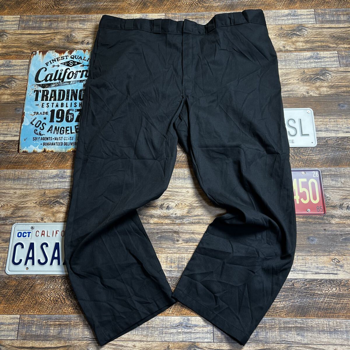 Dickies 874 Original Fit ワークパンツ ブラック W50 4XL相当 ホンジュラス製 ディッキーズ拍卖