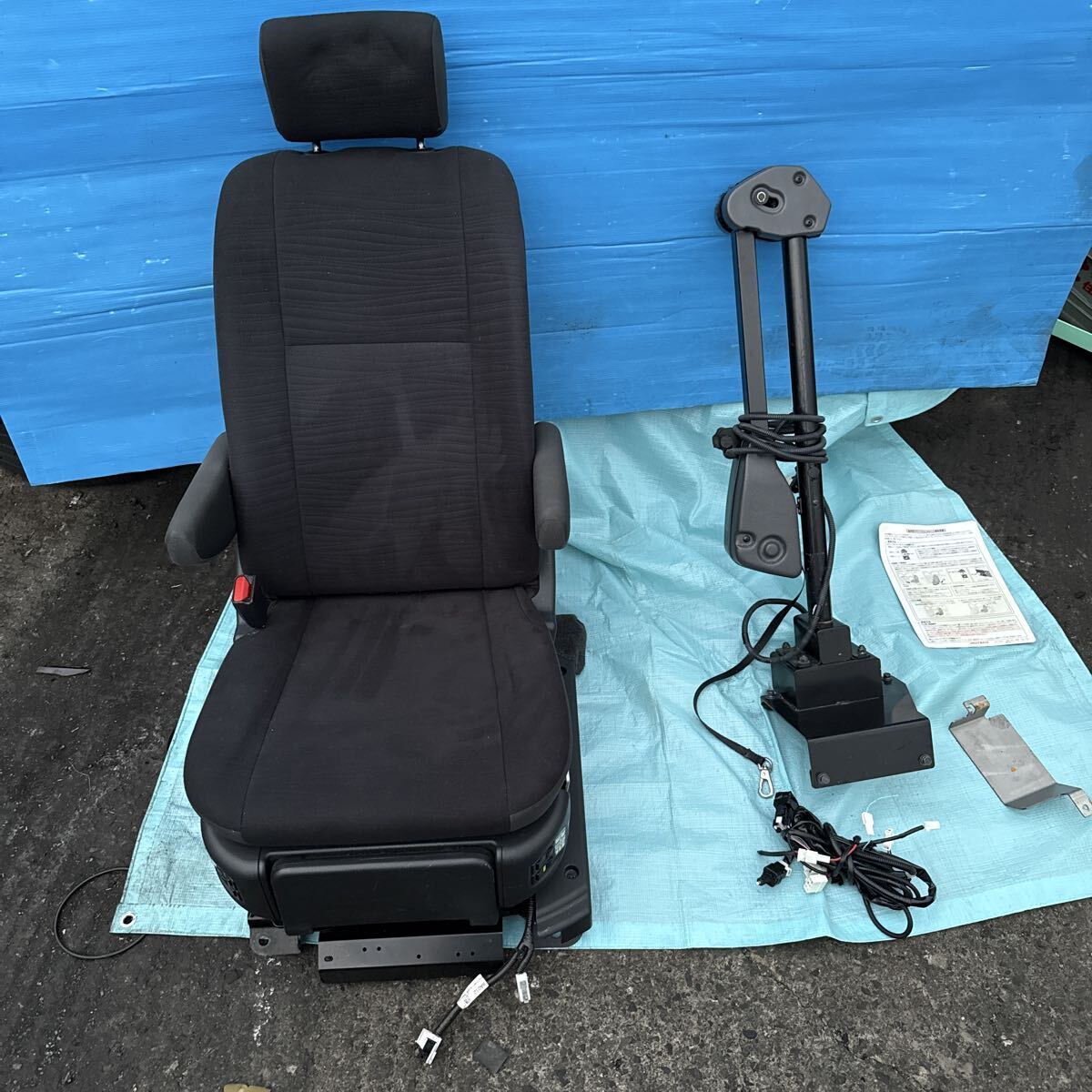 ◆ニッサン AUTECH オーテック《Z12 Y12 C11 C26 E11 M20》純正 助手席スライドアップシート ウェルキャブ 福祉車両 リモコン付 テスト済◆拍卖