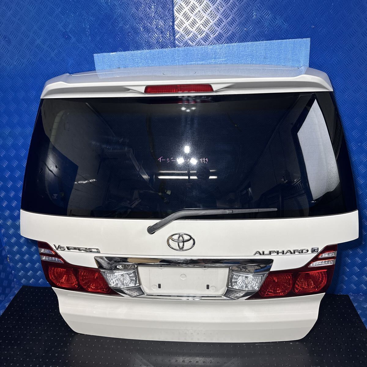 ◆トヨタ アルファード 後期《MNH10 MNH15 ANH10 ANH15》純正 リアゲート バックドア イージークローザー カメラ カラー 042 68105-58010◆拍卖
