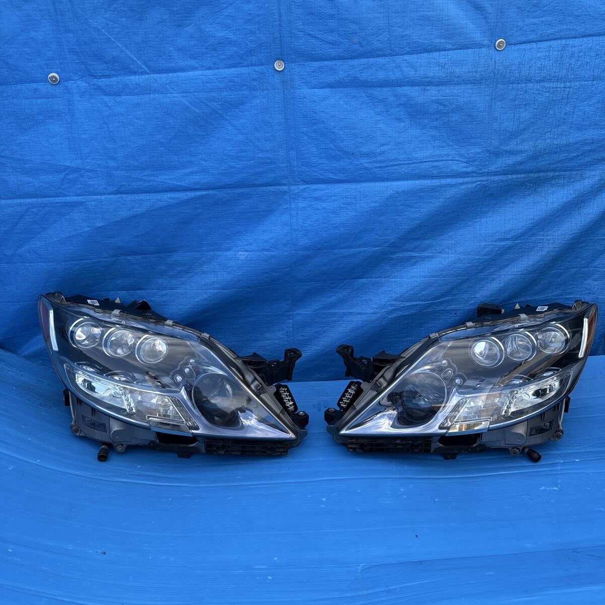 ◆LEXUS レクサス LS600 LS460《UVF45 UVF46 USF46 USF40 USF41》純正 LED ヘッドライト 左右 セット KOITO 50-95 打刻 タ AFS付 動作OK◆拍卖