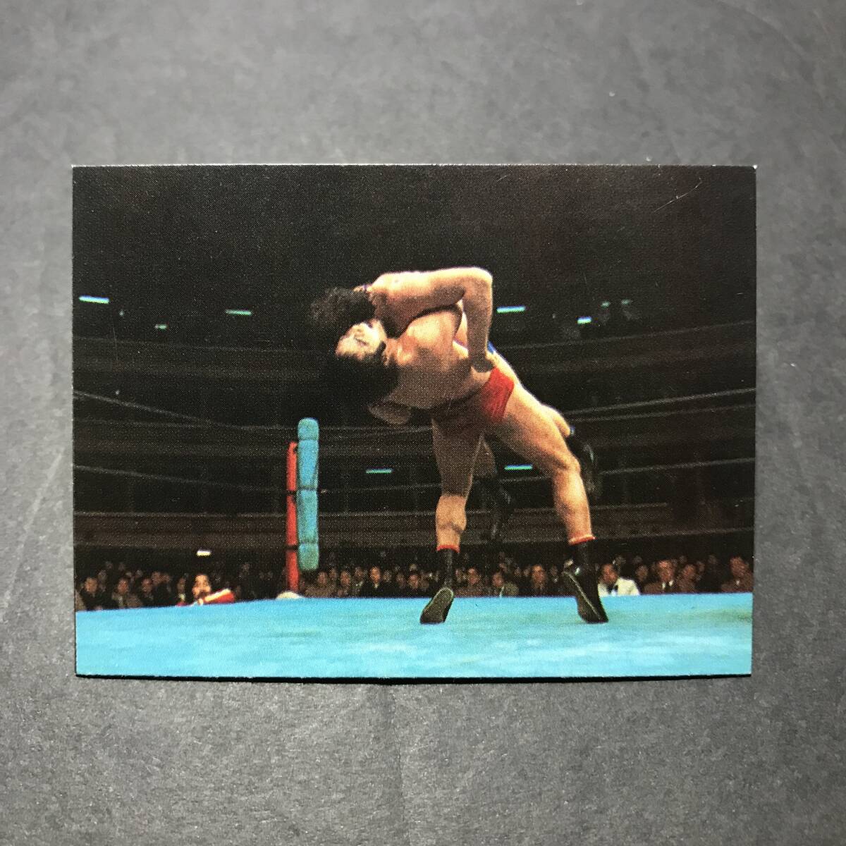 美品 ★昭和当時物! 山勝 ミニカード 全日本プロレス 25番 ジャンボ・鶴田 ジャンボ鶴田 駄菓子屋 昭和 レトロ -FKI80拍卖