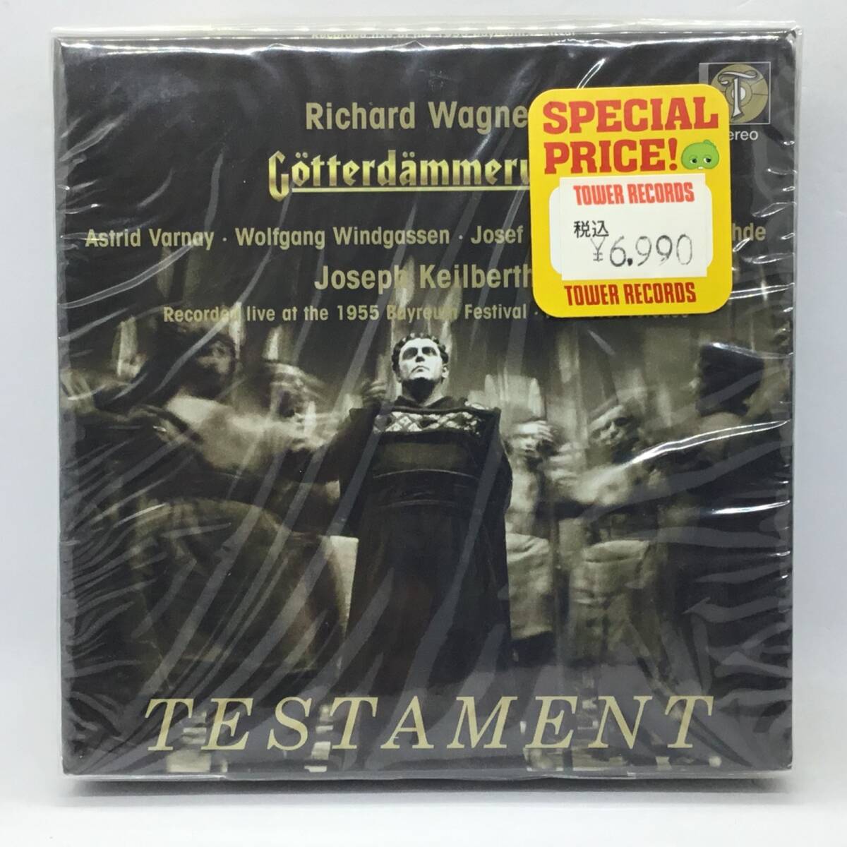★未開封◇JOSEPH KEILBERTH,ASTRID VARNAY/WAGNER: GOTTERDAMMERUNG (4CD) SBT4 1393 ヨーゼフ・カイルベルト:ワーグナー「神々の黄昏」拍卖