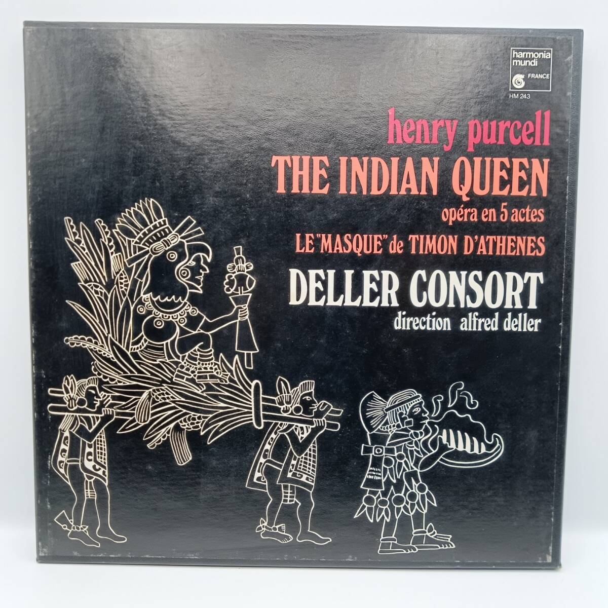 ★デラー・コンソート/パーセル:インドの女王 (The Indian Queen) (2LP) HM243 ハルモニア・ムンディ拍卖