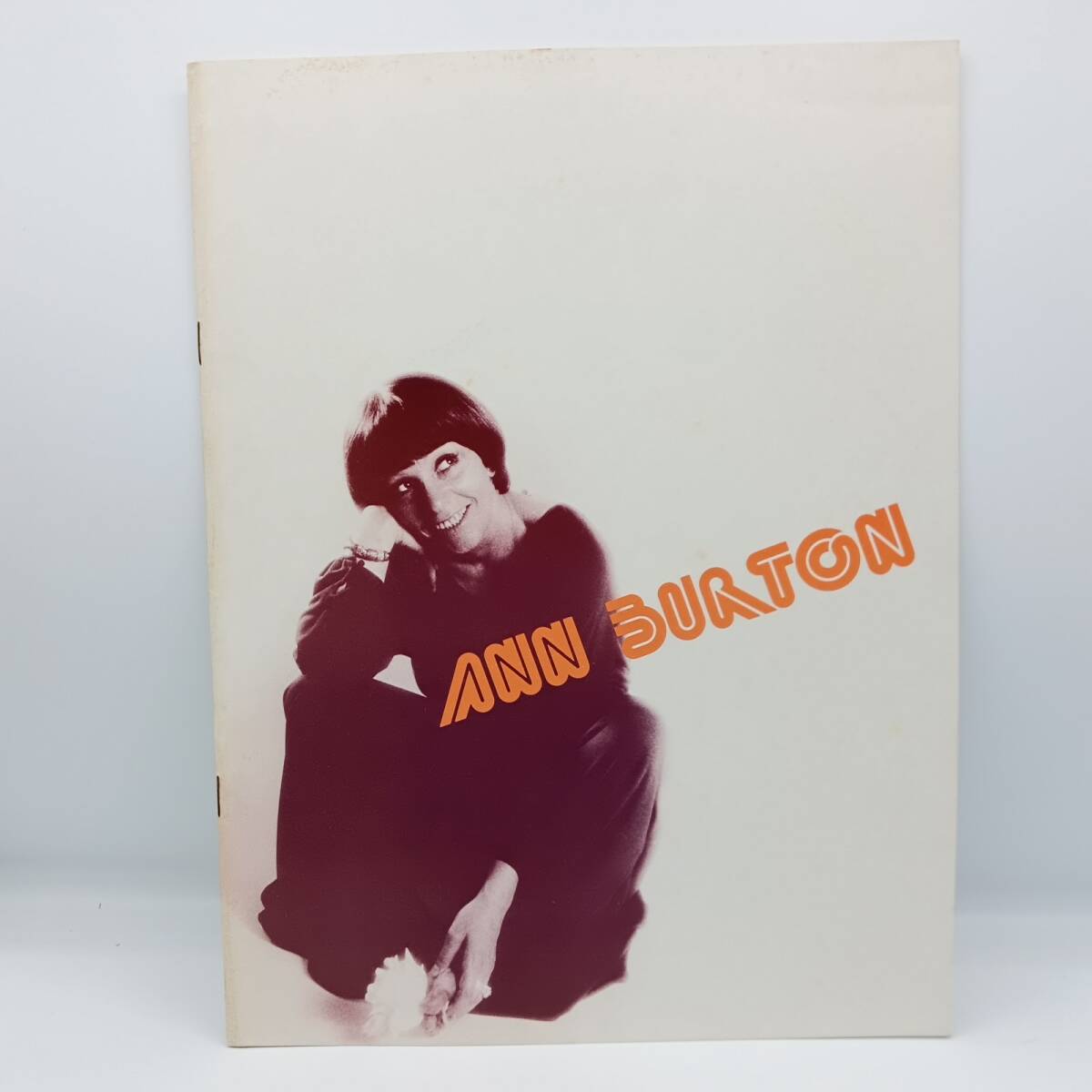●サインあり◇アン・バートン / ANN BURTON VOCAL CONCERT '80 (パンフレット)拍卖