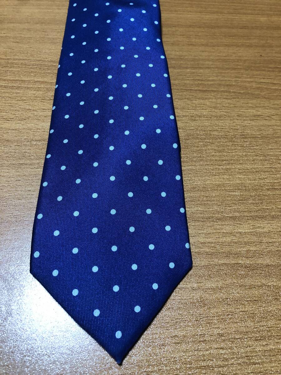 EGカペッリ E.G. CAPPELLI ネクタイ NAPOLI ドット 水玉拍卖