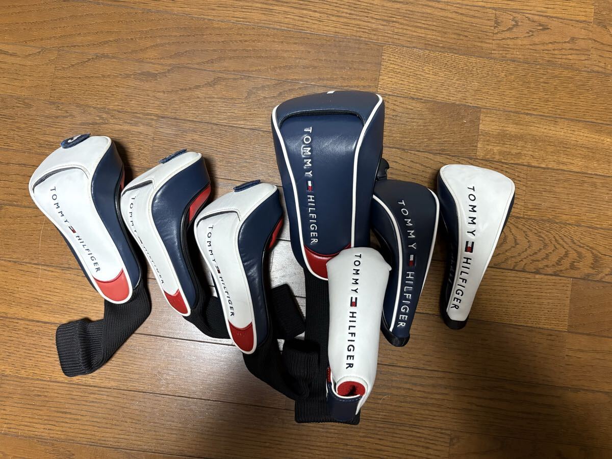 【日本仕様】Tommy Hilfiger ヘッドカバー 7点セット トミーヒルフィガー拍卖