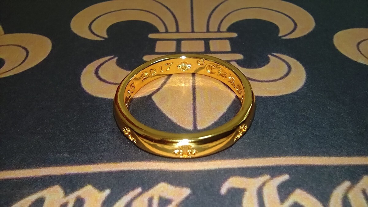 シルバー925刻印金メッキリング拍卖