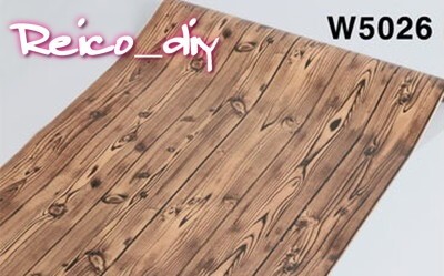 【w5026】 45cm×10m DIY 貼付けカンタン 壁紙シール 木目 リフォーム ウォールステッカー 防水 防水 粘着シートトイレ キッチン 補修拍卖