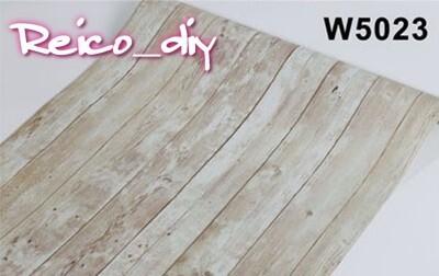 【w5023】 45cm×10m DIY 貼付けカンタン 壁紙シール 木目 リフォーム ウォールステッカー 防水 防水 粘着シートトイレ キッチン 補修拍卖