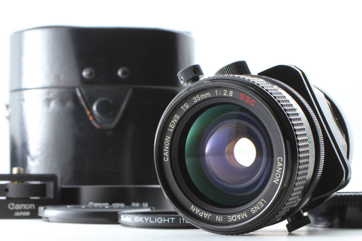 Canon キャノン TS 35mm F2.8 S.S.C. FDマウント 広角 アオリ レンズ 単焦点 フィルムカメラ Wide Angle Lens Film Camera 912拍卖