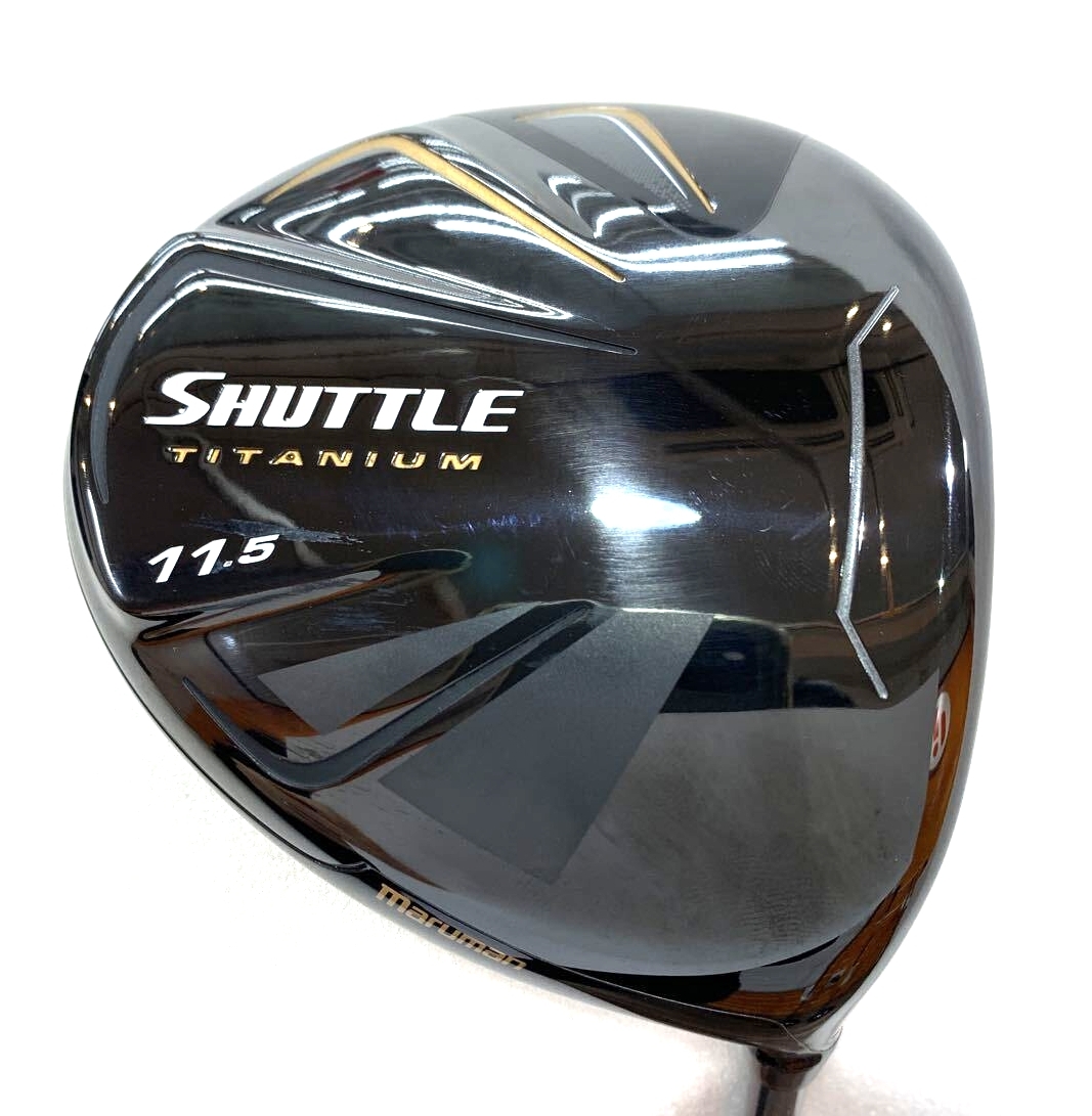 【即決価格】【1W】マジェスティゴルフ/ シャトル TYPE-Xブラック/11.5度/ SHUTTLE TYPEーX/FLEX R/カバー有り拍卖