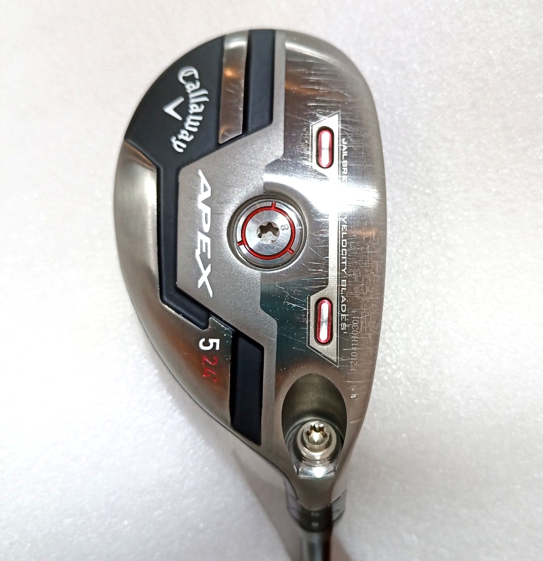 【即決価格】【UT】キャロウェイ/ APEX 2021/24度/ディアマナ55 for CW/FLEX R/カバー無し拍卖