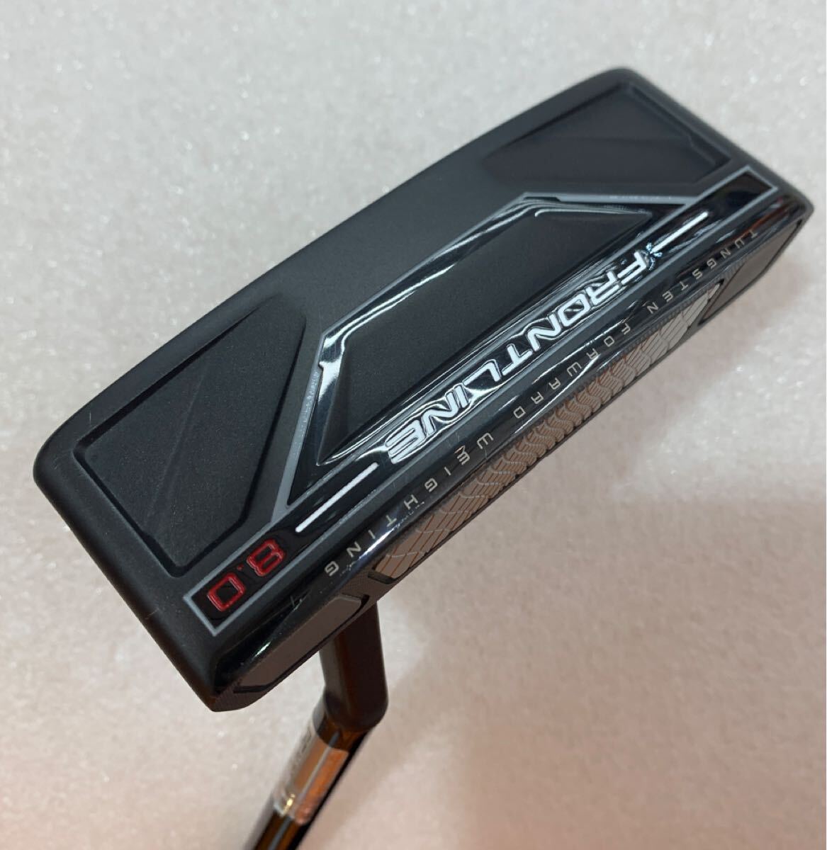 【即決価格】【パター】 クリーブランド/FRONTLINE ELITE 8.0/オリジナルスチール/34インチ/カバー有り拍卖