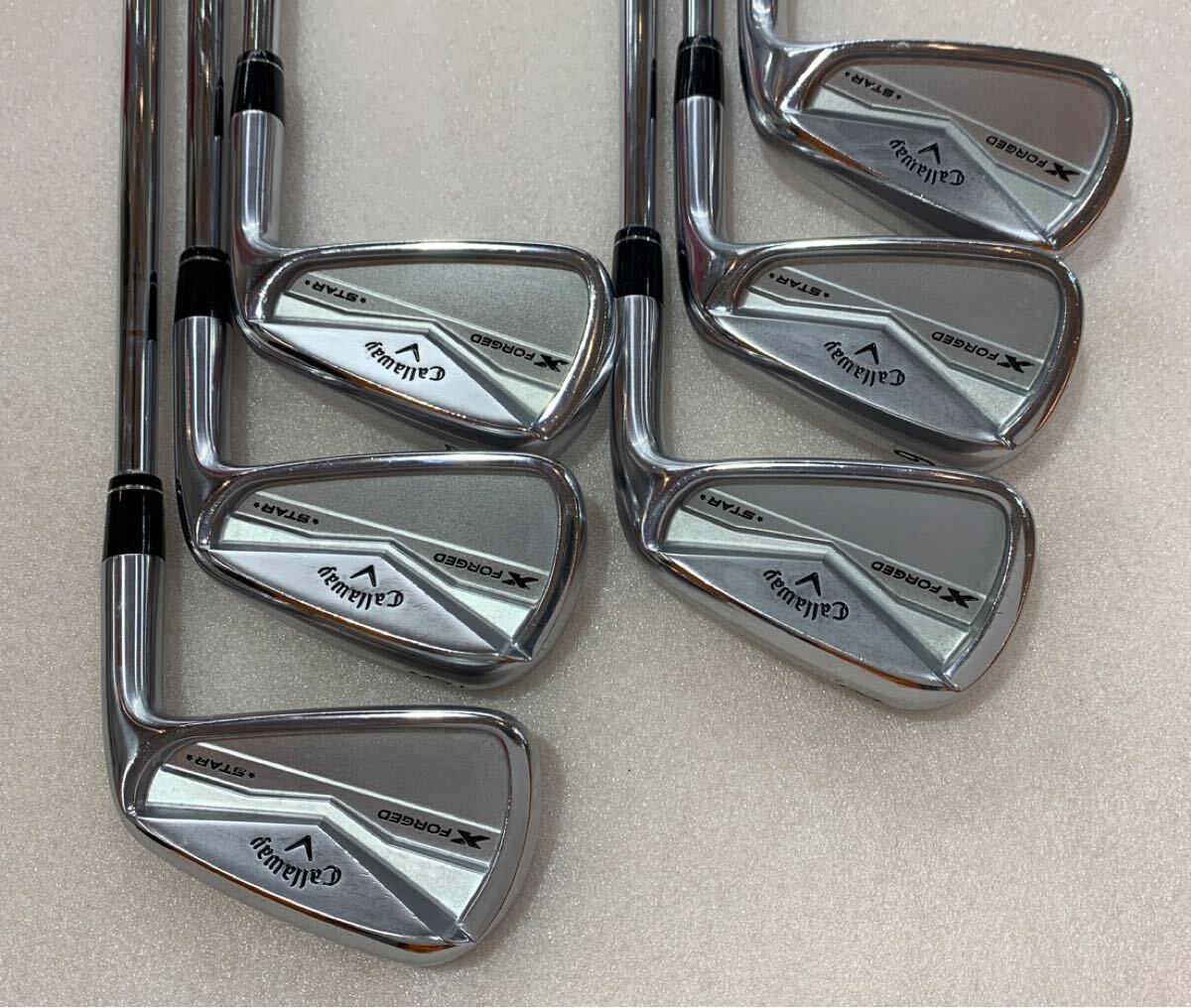 【即決価格】【アイアンセット】キャロウェイ/X FORGED STAR 2024/5-9,P/6本/ダイナミックゴールド105/FLEX S200拍卖