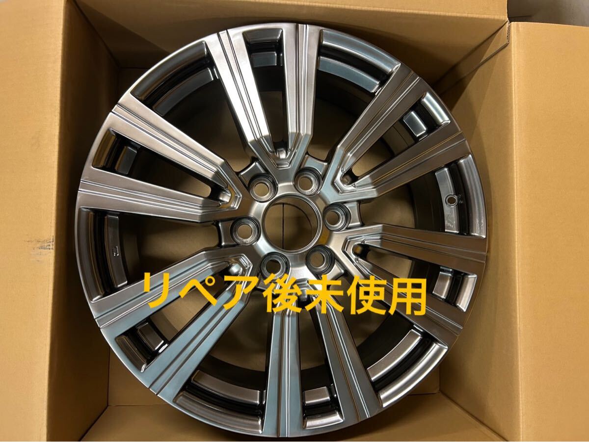 リペア後未使用 レクサス 22インチ PCD139.7 6穴 ホイール 1本 LX600 NXポリッシュ 4261A-60270 拍卖