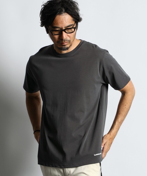 The DUFFER of ST.GEORGE 2024SS BASIC AWESOME TEE:ベーシックデザイン シンプル ワンポイントTシャツ チャコールグレー X-LARGE拍卖