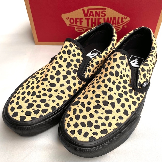 23cm Vans Classic Slip-on ダルメシアン Y2K Dalmatian/Black バンズ スリッポン スニーカー US5拍卖