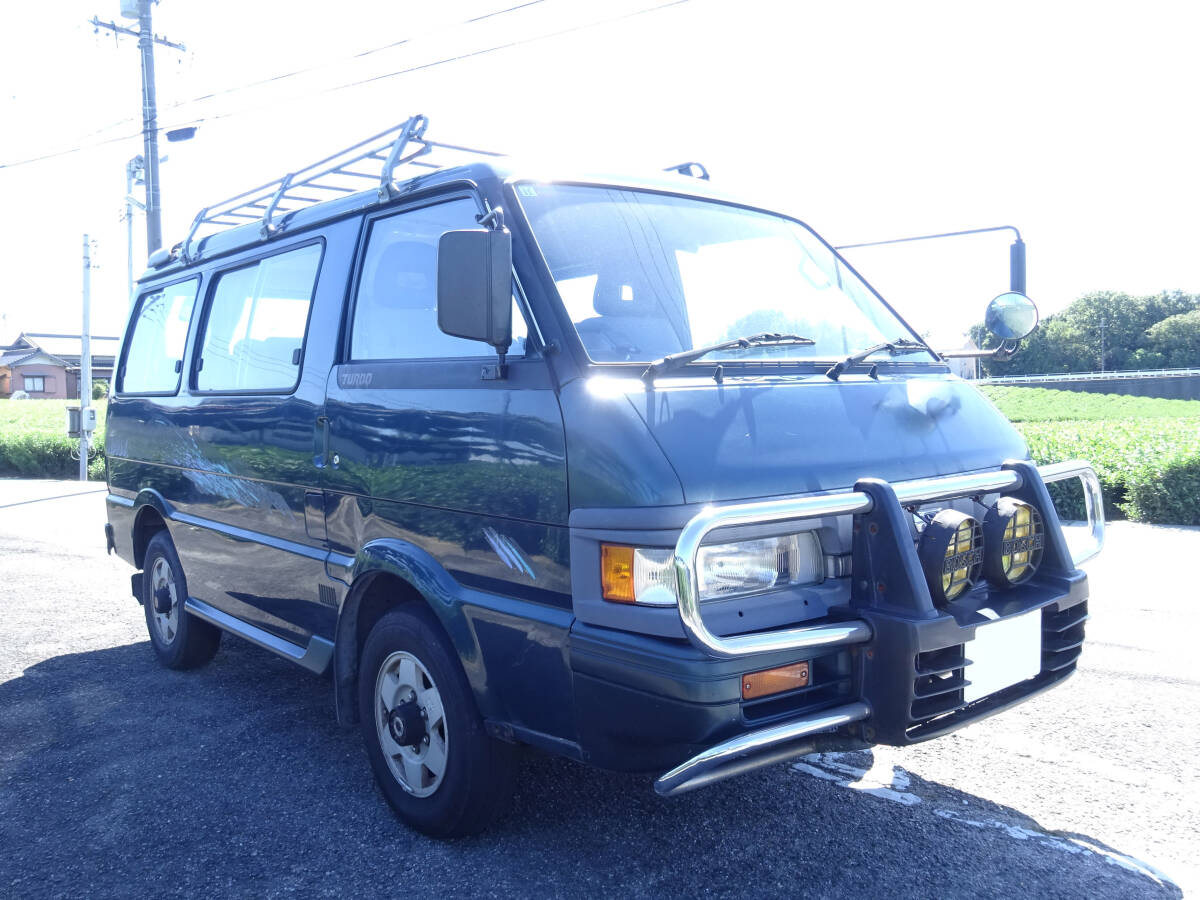 おしゃれなフォルム ボンゴワゴン 切り替え4WD  ディーゼル 拍卖