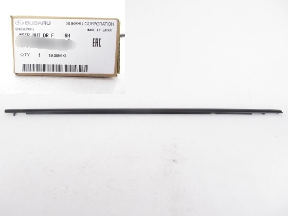新品 純正品 SUBARU スバル ウィンドウモール フロント RH インプレッサ/XV GP系拍卖