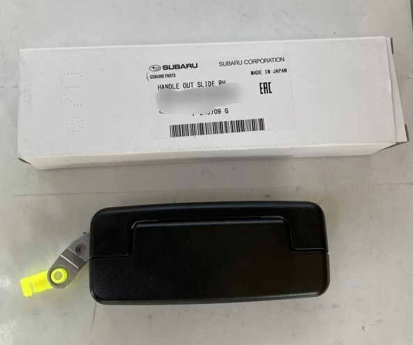 新品 純正品 SUBARU スバル リアスライドドアアウターハンドル RH サンバーT11,12,21,22拍卖