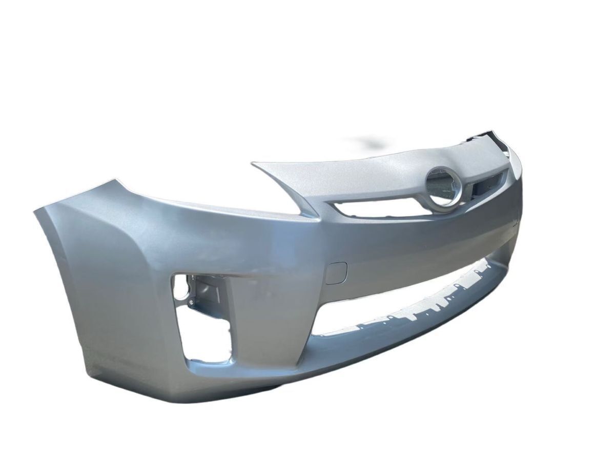 【P30-11-1F7】30系プリウス 30プリウス 前期 ZVW30 フロントバンパー シルバー 社外品 トヨタ【11-1F7】-2拍卖