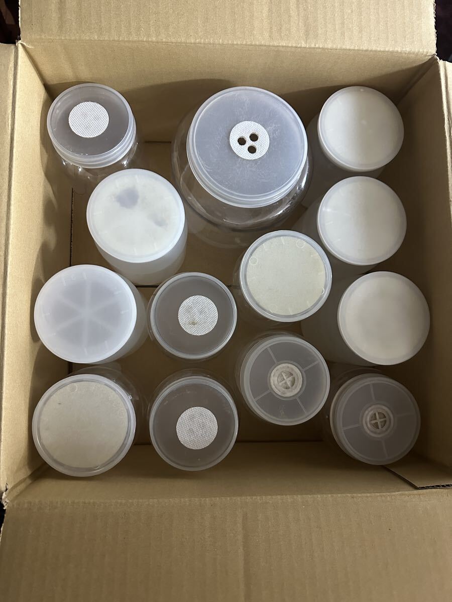 洗浄済み菌糸ボトル 2300×1個、800×12個拍卖