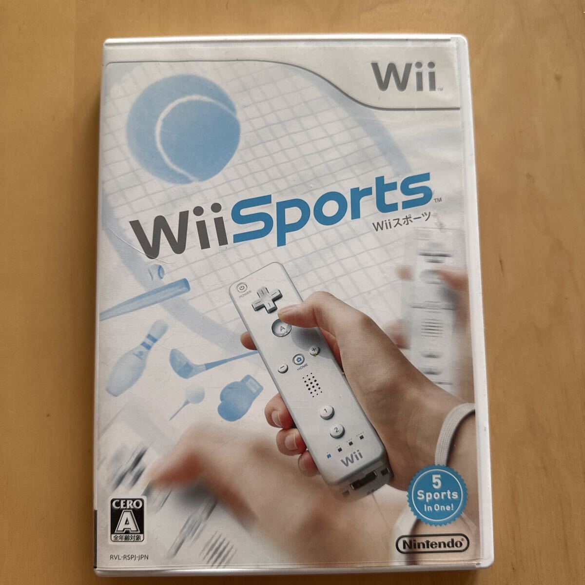 Wii Sports★Wiiスポーツ★任天堂★Wiiソフト★テニス野球ボーリングゴルフボクシング★Nintendo拍卖