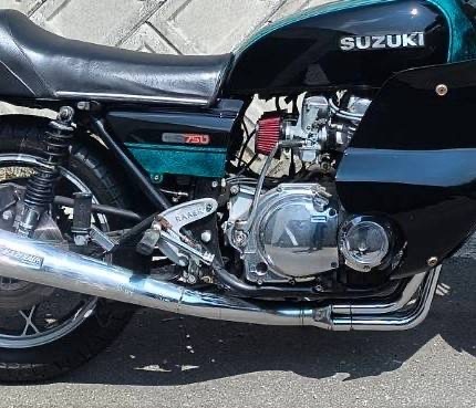 GS750 当時物 RAASK製 バックステップ 激レア タンデムステップ付き拍卖