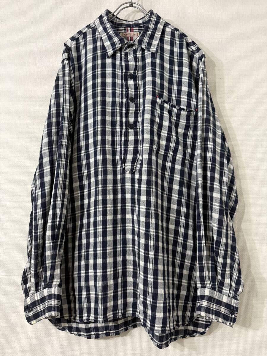 45R NORTH MARINE DRIVE コットン プルオーバ シャツ トップス ノースマリンドライブ 45rpm / 4 MADE IN INDIA拍卖