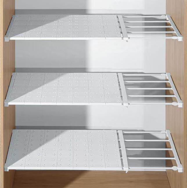 人気品突っ張りラックつっぱり棚 突っ張り棚強力伸縮棚強い負荷ドリル不要強力伸縮タイプ滑り止めつっぱり棒 伸縮 台 奥行35cm サイズC拍卖