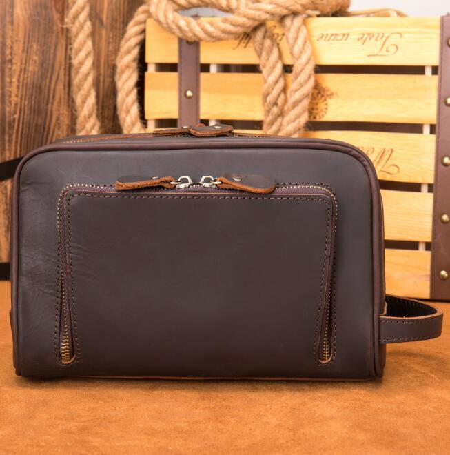 新入荷セカンドバッグ メンズ 本革 牛革 バイナルレザー ストラップ コンパクト クラッチバッグ 収納 ビジネス ハンドバッグ 紳士拍卖