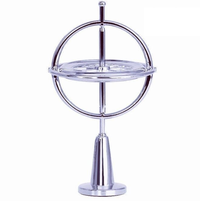 新入荷ジャイロスコープ 指先回転 地球ゴマ メタルスピナー コマ遊び おもちゃ こども プレゼント 男の子/女の子 理科 知育 拍卖