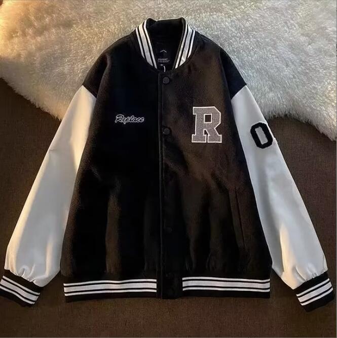 新品ジャケット アウターメンズ ゆったり スタジャン 野球服 カジュアル ブルゾン ジャンパー M~3XL拍卖