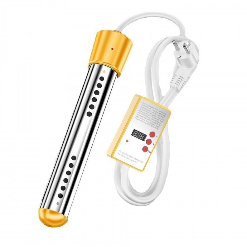 新品未使用投げ込みヒーター1500W温度計付き予約時間 タイマー携帯110V湯沸かし器電気給湯器風呂バケツ ステンレス アウトドア 温水プール 拍卖