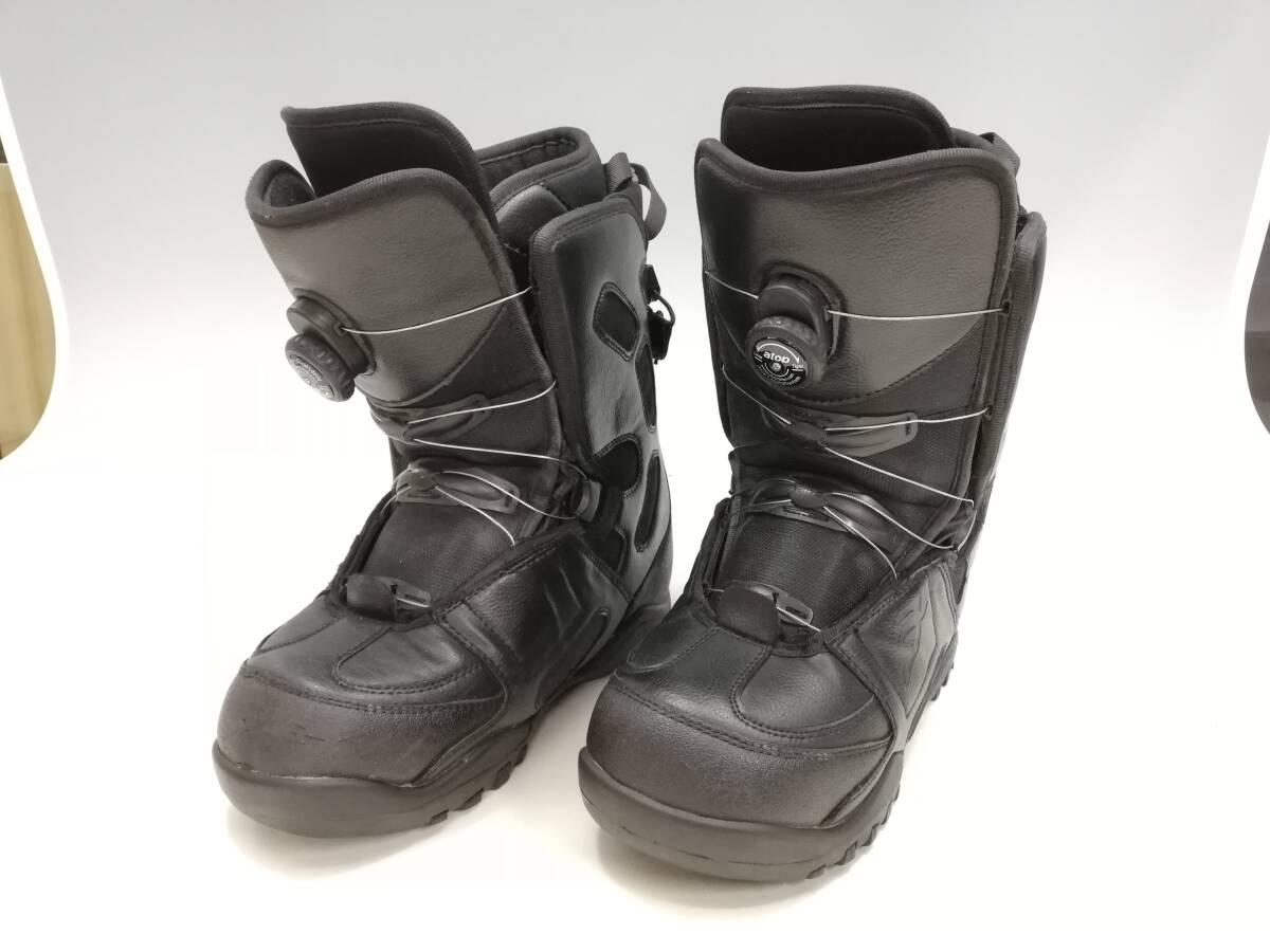 779322-10 DEELUXE/ディーラックス スノーボードブーツ EMPIRE/エンパイア 27.0/27.5㎝ ブラック【中古品】拍卖