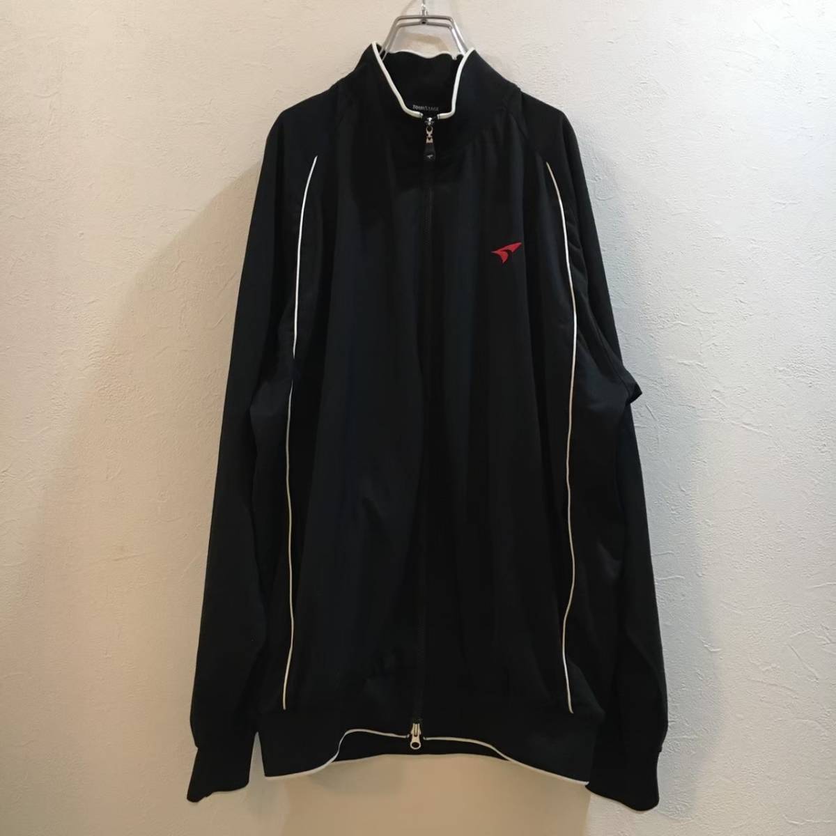 TOURSTAGE/ツアーステージ ブリヂストン LLサイズ ゴルフウェア 上着 長袖 フルジップダウン 黒 ブラック ジャンパー拍卖