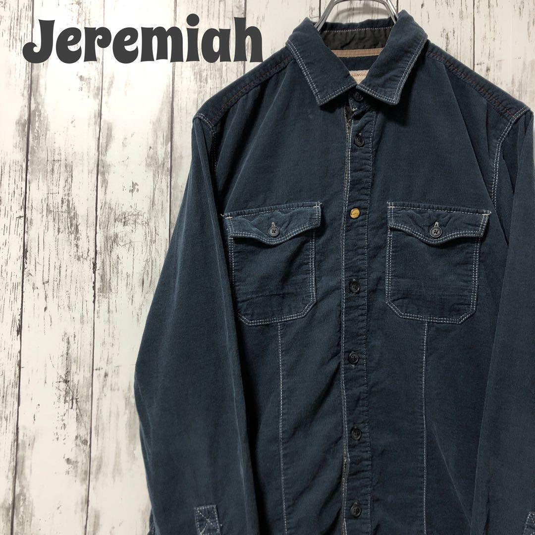 Jeremiah コーデュロイ アメリカ古着 長袖シャツ メンズ オシャレ シンプル 海外古着 S拍卖