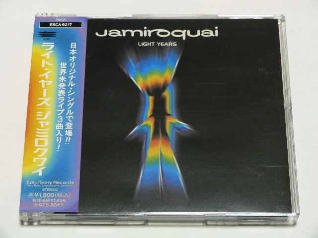 JAMIROQUAI / LIGHT YEARS // CDS ジャミロクワイ ライト イヤーズ拍卖
