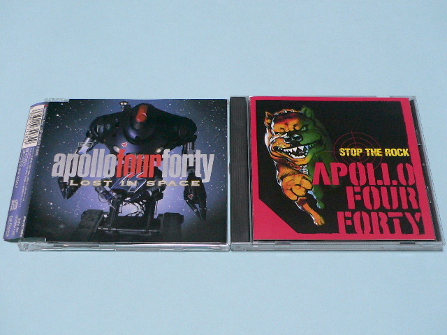 APOLLO FOUR FORTY // LOST IN SPACE / STOP THE ROCK // CDS アポロ 440拍卖
