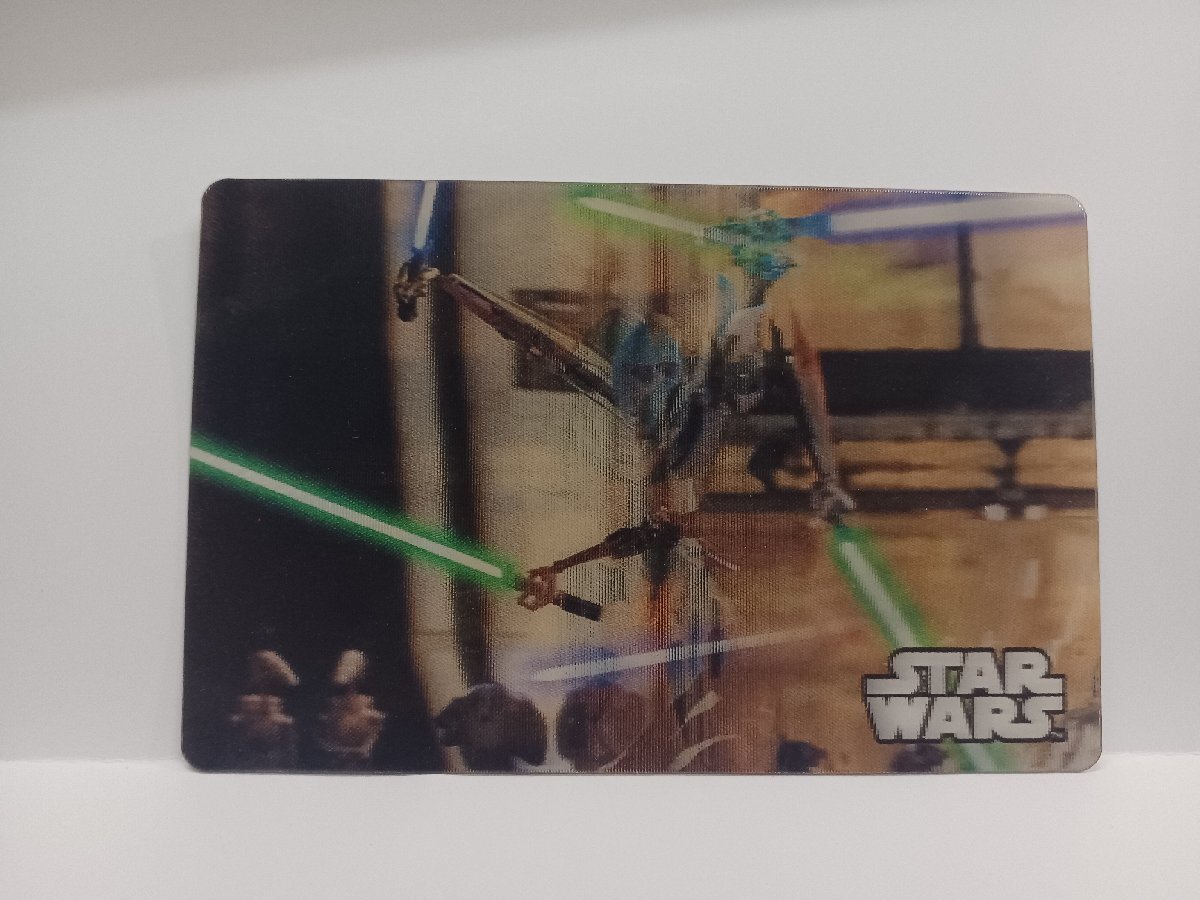 ★ スター・ウォーズ グリーヴァス将軍(Grievous)3Dカード トレカ / レンチキュラー STAR WARS 3D CARD NAP trading card (CD-0901)拍卖