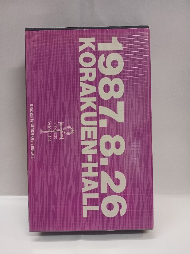 ★ 激レア *VHSビデオ* GENETIC VOO DOO ジェネティック・ブゥー・ドゥー 1987年8月26日 後楽園 AUTO-MOD ジュネ オートモッド拍卖