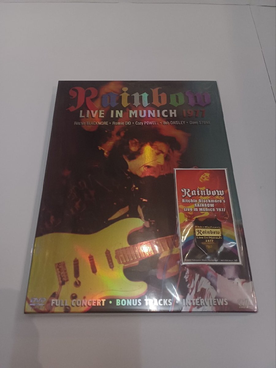 レインボウ RAINBOW/LIVE IN MUNICH 1977 ライヴ イン ミュンヘン 1977 国内新品2DVD ピック入 ブラックモア deep purple ディープパープル拍卖