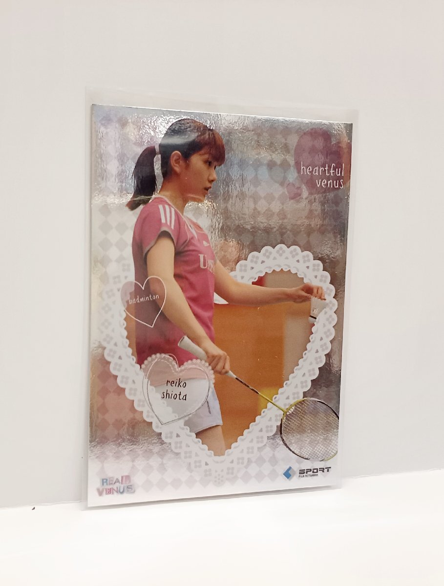 ★ 潮田玲子 キラキラカード RV01 バドミントン 2010 bbm real venus reiko shiota rare card拍卖