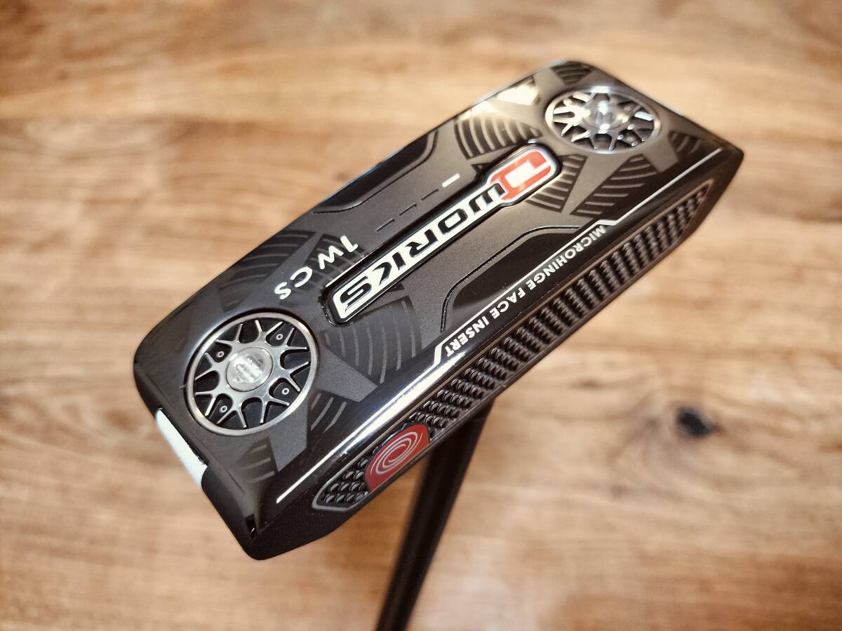 仲村果乃プロ 優勝時使用クラブ 超美品(中古) オデッセイ オーワークス #1W センターシャフト パター 33.66インチ O-WORKS 1W CS 即決拍卖