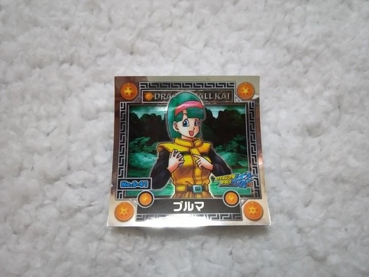 ブルマ ドラゴンボール改 シール烈伝 ステッカー拍卖