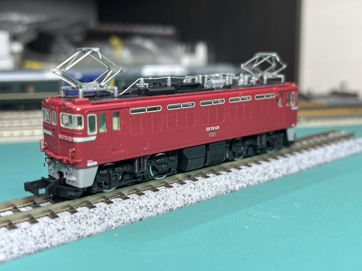 ★☆Tomix 7140 国鉄/JR形電気機関車 ED75-0(ひさしなし・後期型) 難あり☆★拍卖