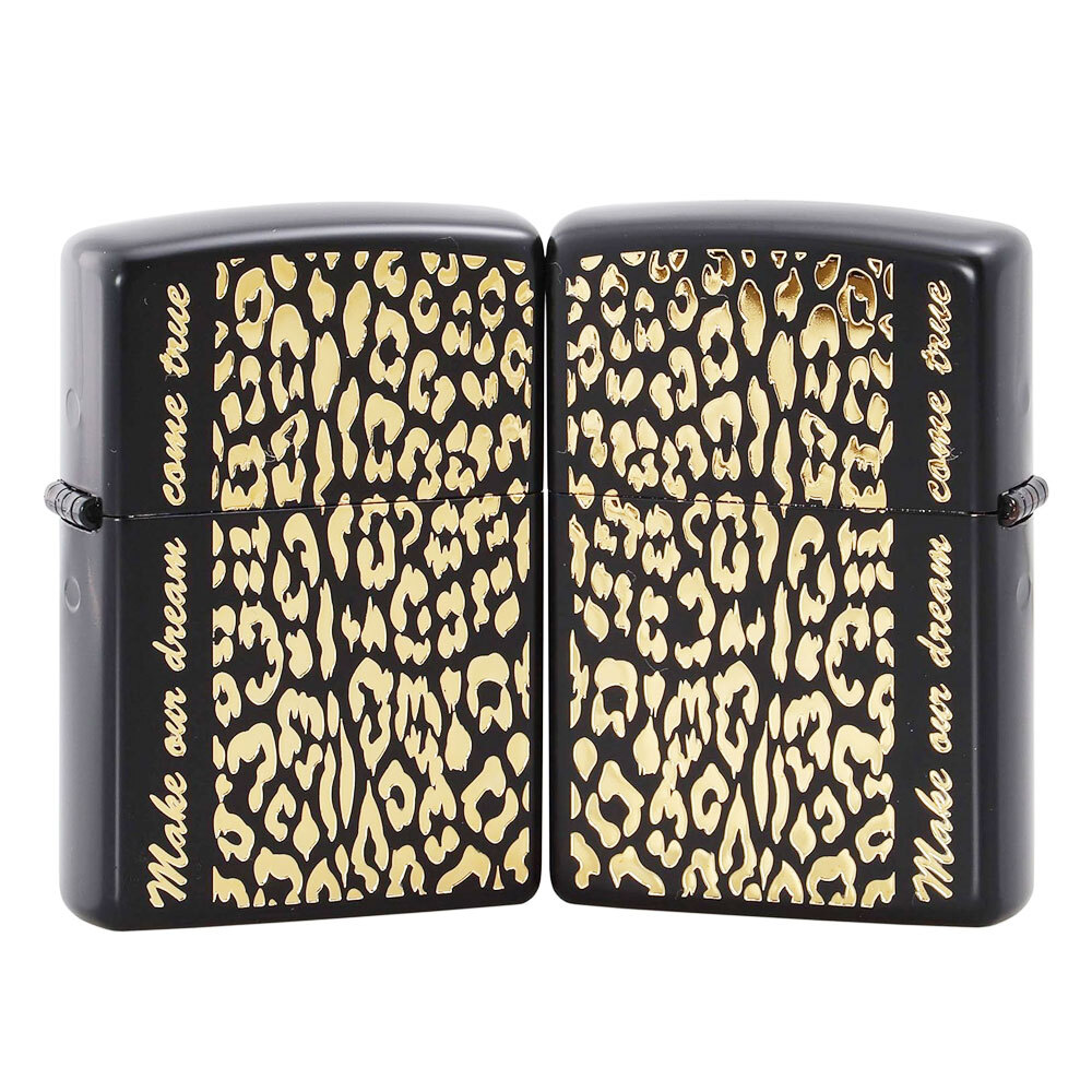 ジッポー ペアセット アニマル プラネット レオパード 豹柄 ヒョウ柄 #RP-RP拍卖